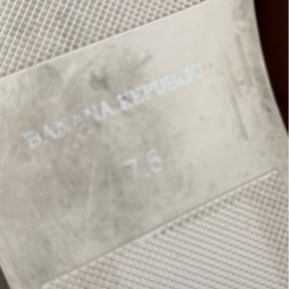 Banana Republic Brown Leather Sneakers Men’s Size 7.5 - Picture 5 of 7